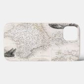 KARTE: CRIMEA, c1855 Case-Mate iPhone Hülle (Rückseite (Horizontal))