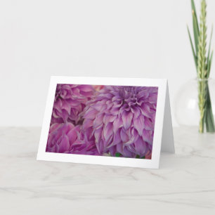 Karte, "Dahlia # 151" Karte