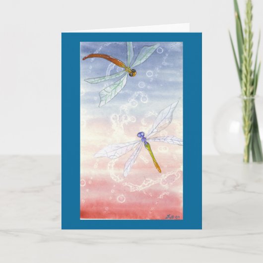 Karte "Dancing Dragons" (Vorderseite)