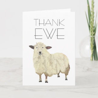 Karte "DANK EWE"