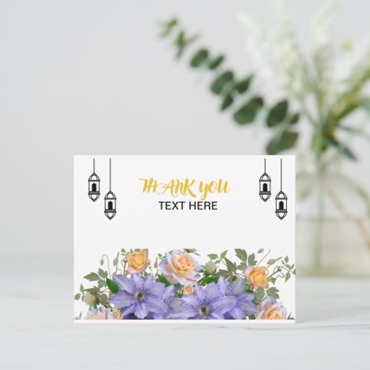 KARTE DANKE (Stehend Vorderseite)