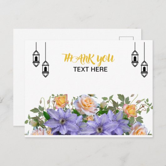 KARTE DANKE (Vorne/Hinten)