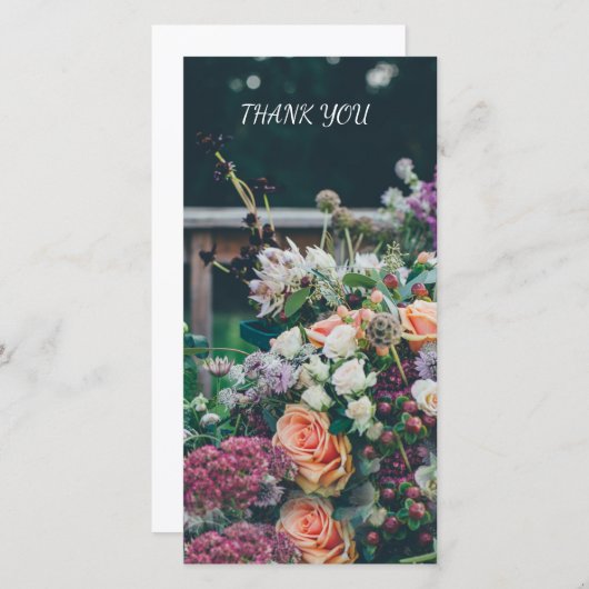 Karte Danke (Vorne/Hinten)