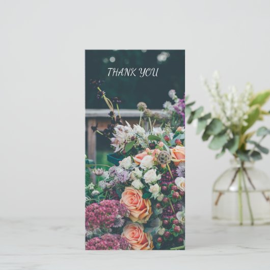 Karte Danke (Stehend Vorderseite)