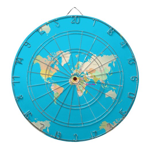 Karte Dartscheibe (vorne)