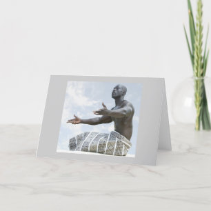 Karte, "das Haupt anflehend " Karte