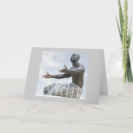 Karte, "das Haupt anflehend " Karte (Vorderseite)