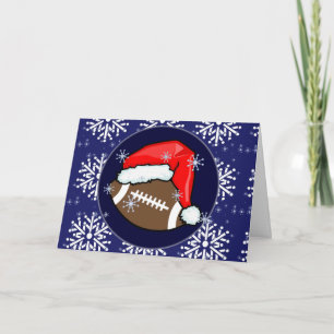 Karte - Decorative Santa Football