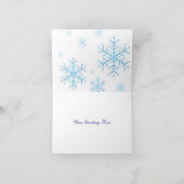 Karte - Decorative Santa Football (Innenseite)