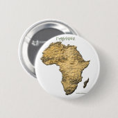 Karte der AFRICA-Serie Button (Vorne & Hinten)