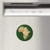Karte der AFRICA-Serie Magnet (In Situ (Geschirrspüler))