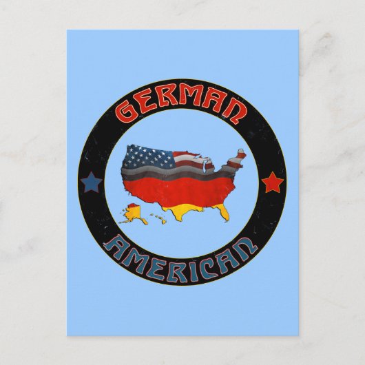 Karte der amerikanischen Flaggen (Vorderseite)