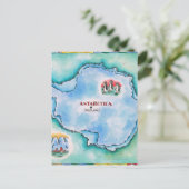 Karte der Antarktis (Stehend Vorderseite)