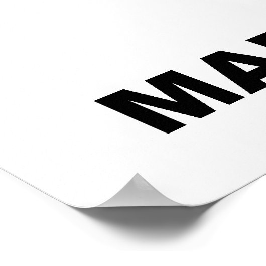 Karte der Antarktis-Geografie Poster (Ecke)