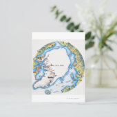 Karte der Arktis (Stehend Vorderseite)