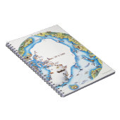 Karte der Arktis Notizblock (Rechte Seite)