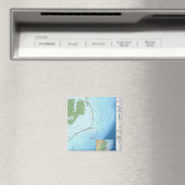 Karte der Außenbanken Magnet (In Situ (Geschirrspüler))