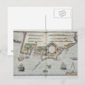 Karte der Bretagne, 1588 (Vorne/Hinten)