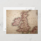 Karte der Britischen Inseln (Vorne/Hinten)