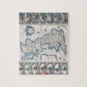 Karte der Britischen Inseln 2 Puzzle (Vertikal)