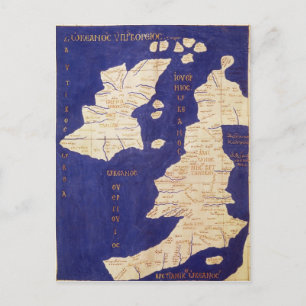 Karte der Britischen Inseln, aus "Geografie"