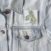 Karte der Britischen Inseln Button (Beispiel)