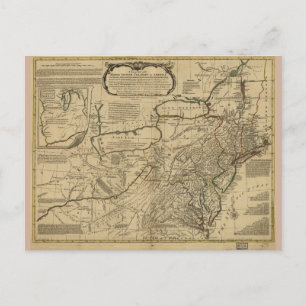 Karte der britischen Kolonien in Amerika (1771)