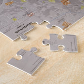 Karte der China Shanghai (1983) Puzzle (Seite)