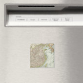 Karte der China und Japan Magnet (In Situ (Geschirrspüler))