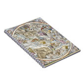 Karte der christlichen Konstellationen, wie vorbei Notizblock (Rechte Seite)