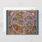 Karte der Christlichen Sternbilder, Südliche Himme (Vorne/Hinten)