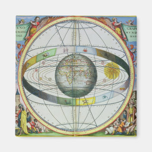 Karte der Christlichen Sternbilder von "The Celest Magnet