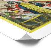 Karte der Christlichen Sternbilder von "The Celest Poster (Ecke)