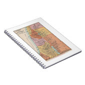 Karte der Ereignisse in Jesus Christs Frühleben Notizblock (Rechte Seite)