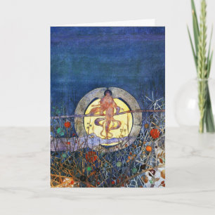 Karte: Der Erntemond von C.R. Mackintosh Karte