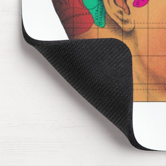 Karte der Fantasie Mousepad (Ecke)