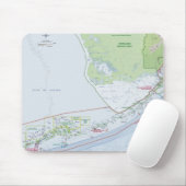 Karte der Florida-Schlüssel Mousepad (Mit Mouse)