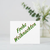 Karte der frohen Weihnachten (Stehend Vorderseite)