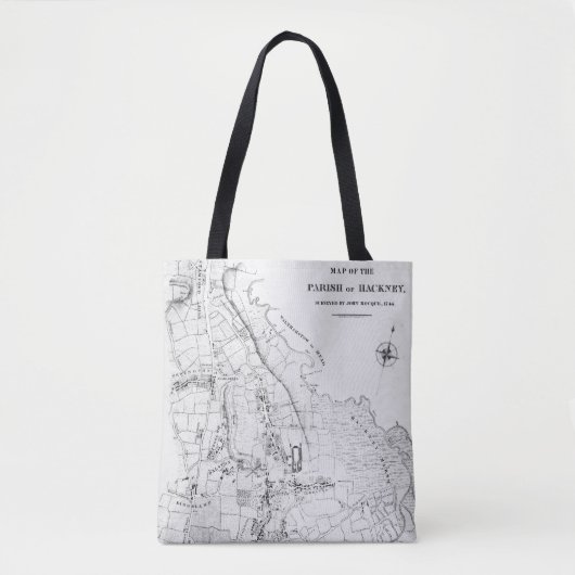 Karte der Gemeinde von Mietpferd Tasche (Vorderseite)