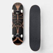 Karte der Gnarly Half-Pipe Skateboard (Vorderseite)