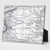 Karte der Goldene Region, veröffentlicht in 'The W Fotoplatte (Seite)