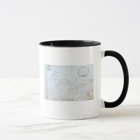 Karte der Great Lakes Tasse (Rechts)