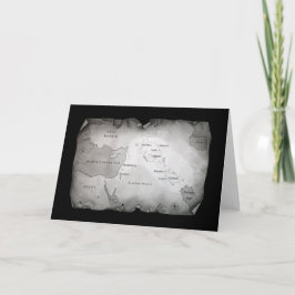 KARTE DER Grußkarte von MESOPOTAMIA