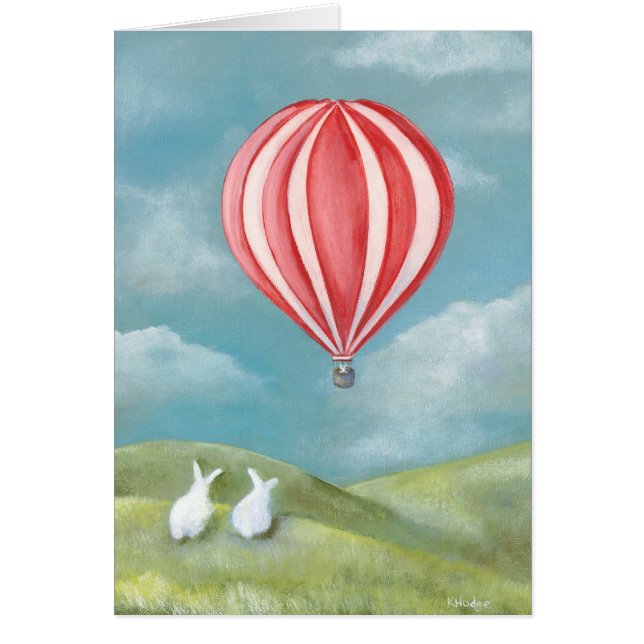 Karte der Häschen-Mutter Tages (Vorne)