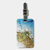 Karte der Hauptstadtsstadt von Japan, Tokyo Gepäckanhänger (Vorderseite vertikal)