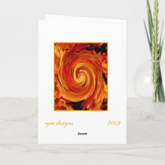 Karte der Herbst-Erinnerungens-Mutter Tages (Rückseite)