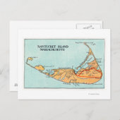 Karte der Insel (Vorne/Hinten)