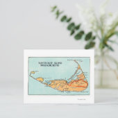 Karte der Insel (Stehend Vorderseite)