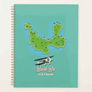 Karte der Insel Bình Ba Vietnam Karte Planer
