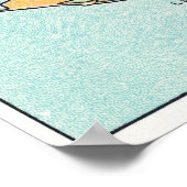 Karte der Insel Poster (Ecke)
